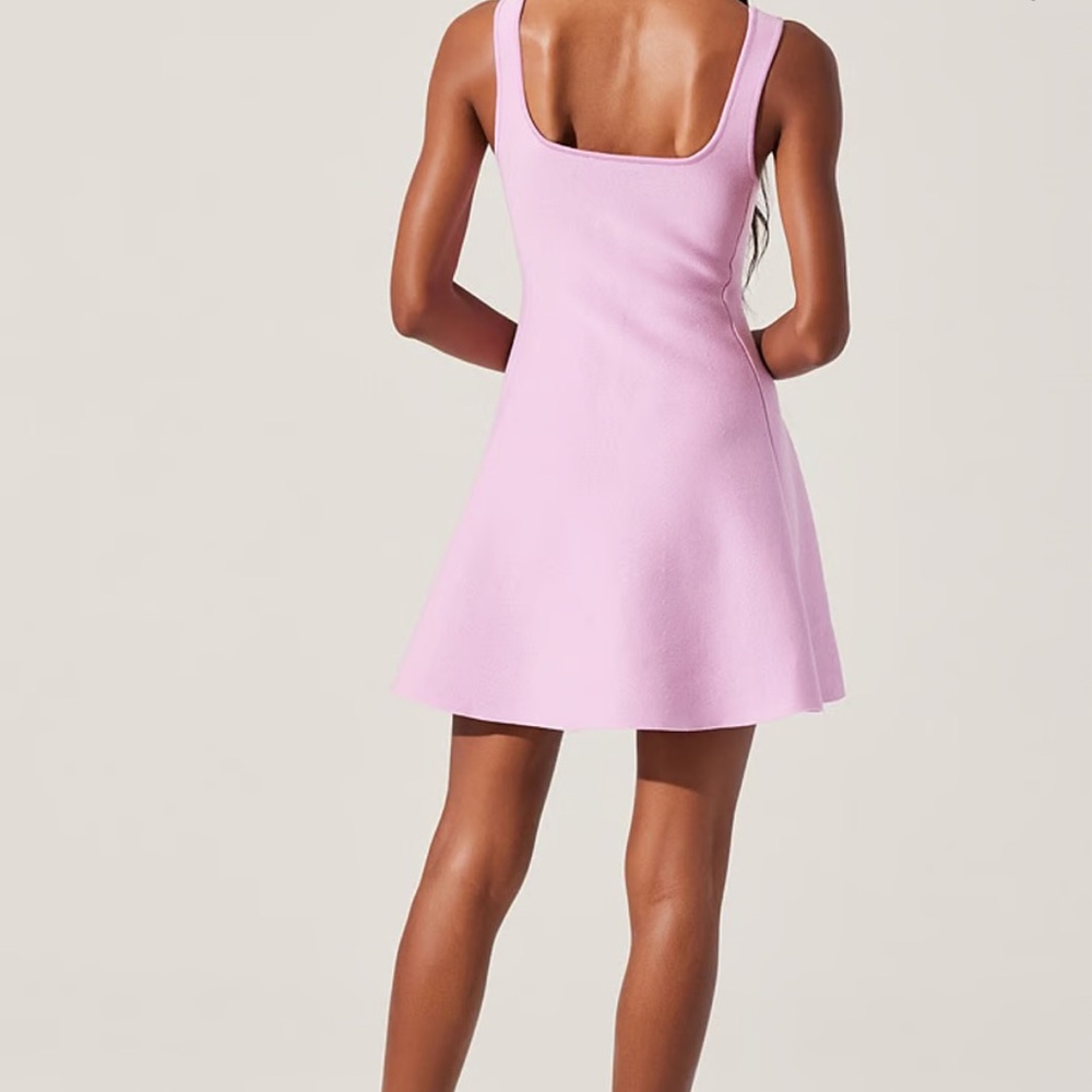 Astr Pink A-line Mini Dress 
size L - Picture 5 of 7